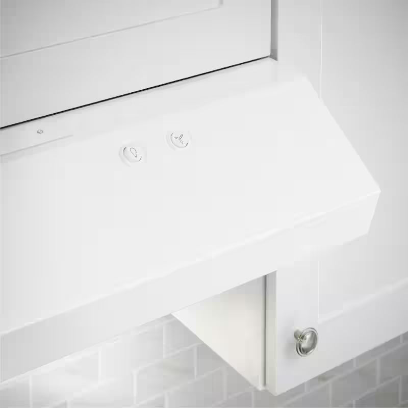 30 in. 240 CFM Convertible Under Cabinet Range Hood in White L869515