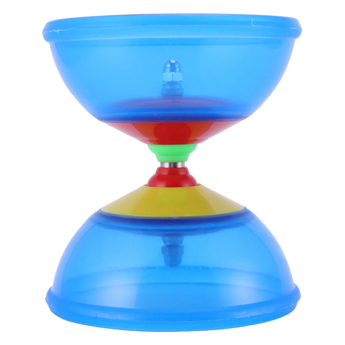 Plastic Bowl Diabolo Juggling Chinese Yo Yo Classic Toy with Hand Stick O4965
