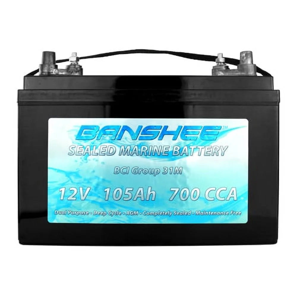 Group 31 Sealed AGM Deep Cycle Marine Battery B928