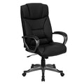 Black High-Back Plush Office Chair T684345