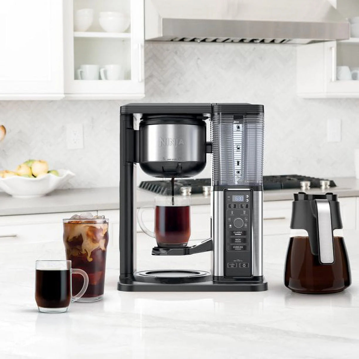 Hot & Iced Single Serve Drip Coffee Maker C793504