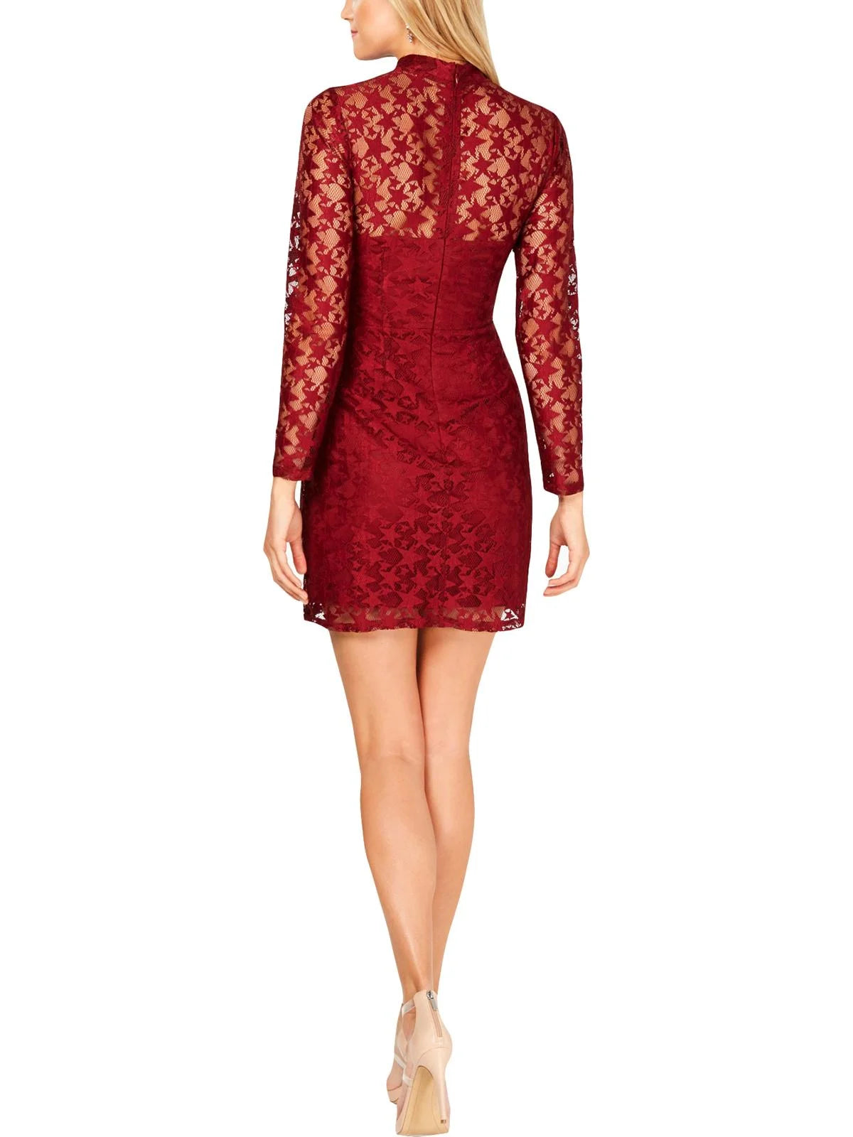 Womens Lace Printed Party Dress U938