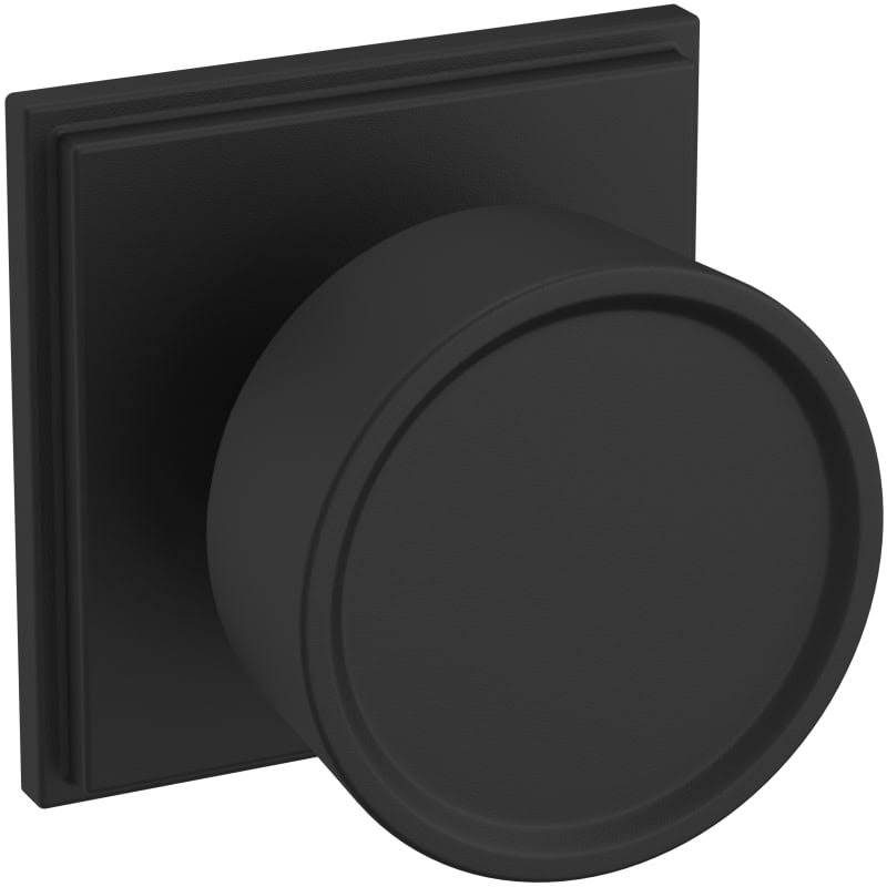 Satin Black Half Dummy Knob M318