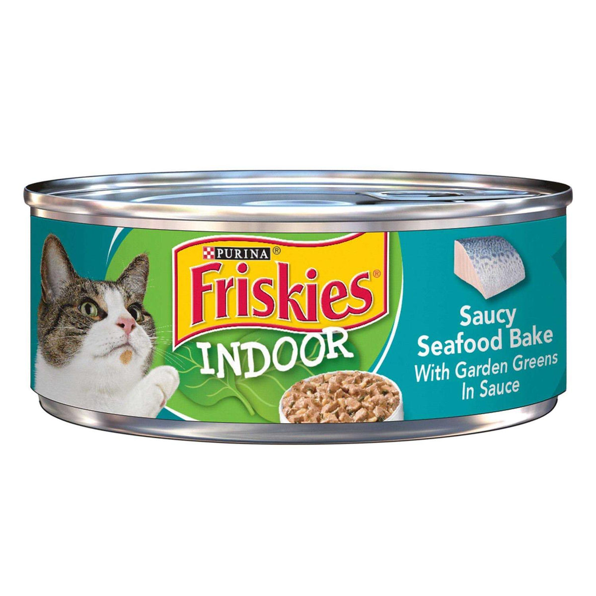 Indoor Wet Cat Food Saucy Seafood Bake D861