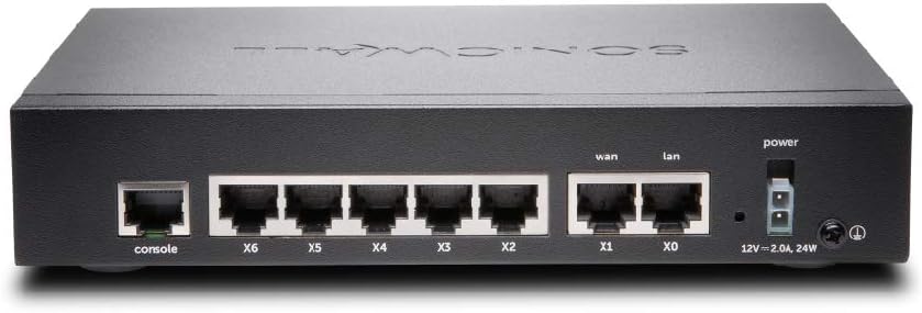 TZ400 Network Security Appliance with Rackmount Kit M77156