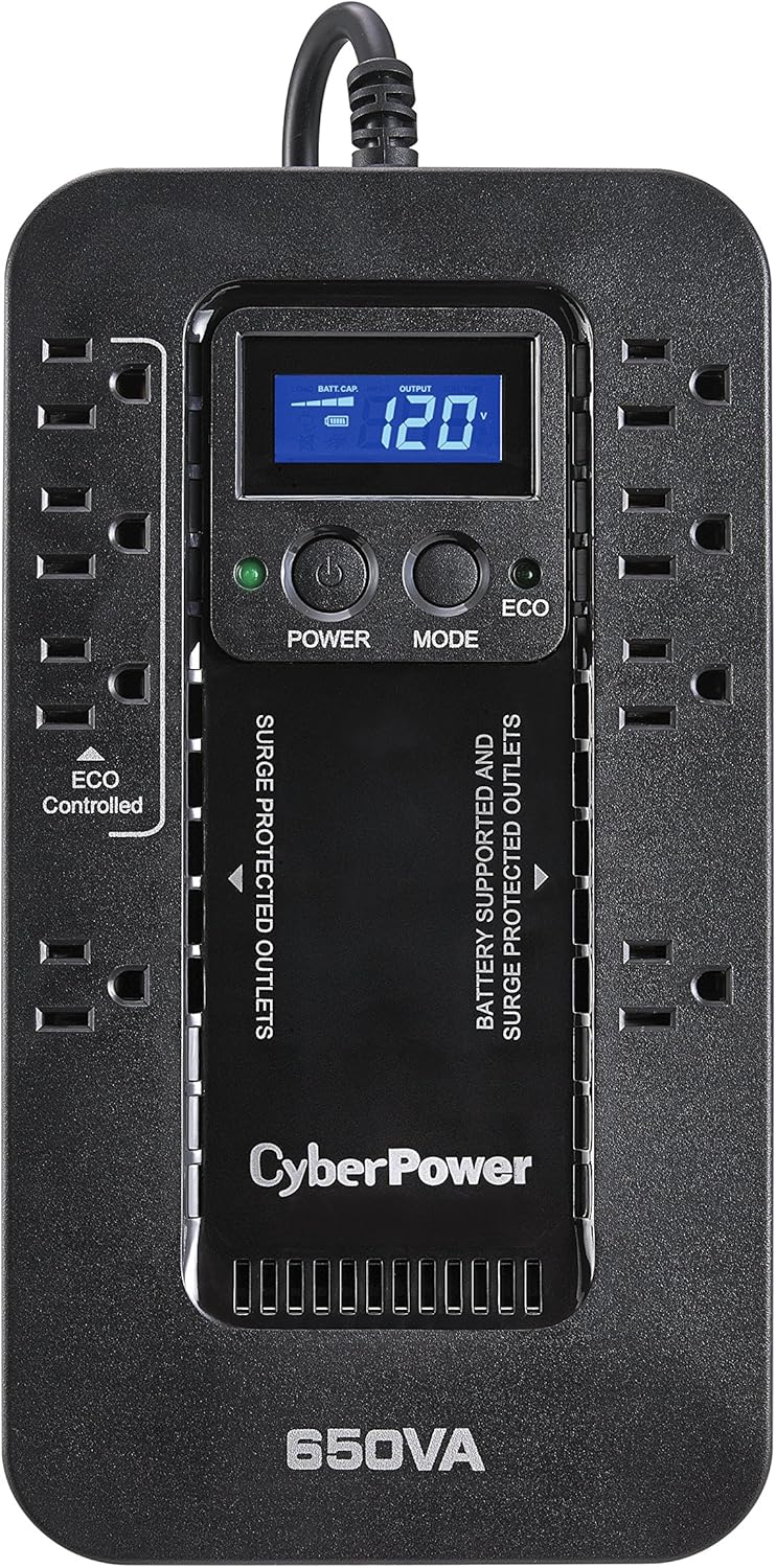 850VA/510W UPS System with 12 Outlets E71101