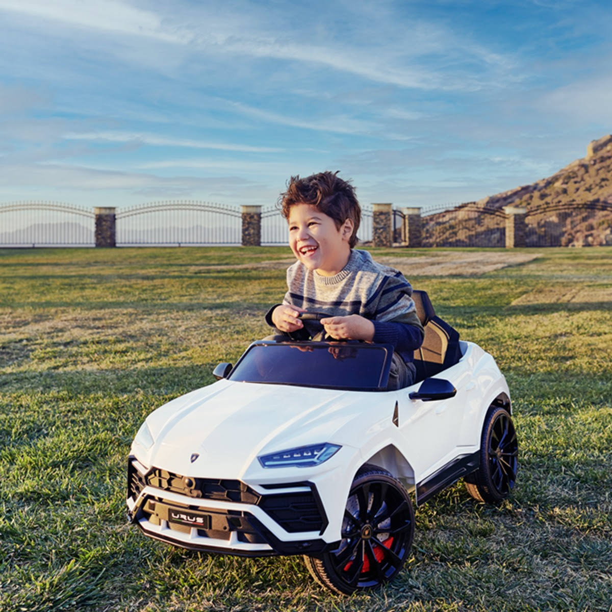 12V 7Ah Licensed Lamborghini Urus Kids Ride on Car Electric Vehicle with Remote Control D170485