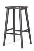 Black Mango Wooden Barstool Y623934
