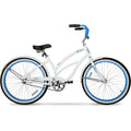 Women's 26 In. White Beach Cruiser U873877