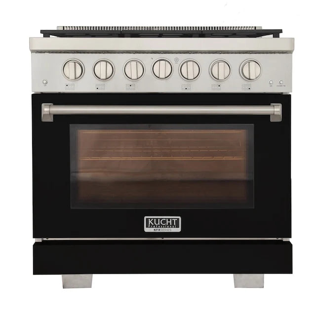 36 5.2 cu. ft. Natural Gas Range in Black Q981